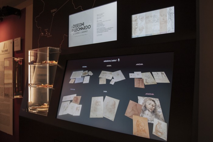 I disegni di Leonardo da Torino a Milano
